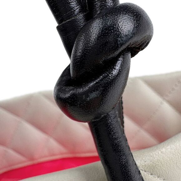 Chanel Cambon Line Medium Tote Bag Coco Mark Handbag Tote Bag Leather White - Picture 9 of 15